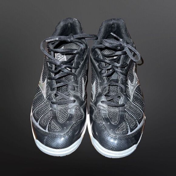 Mizuno Women's Wave Hurricane WOMS WH-BK Volleyball Shoe Size - Picture 2 of 9